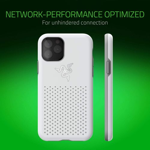 레이저 Razer Arctech Pro THS Edition for iPhone 11 Pro Case: Thermaphene & Venting Performance Cooling - Wireless Charging Compatible - Drop-Test Certified up to 10 ft - Matte Black