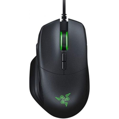 레이저 Razer Basilisk Gaming Mouse: 16,000 DPI Optical Sensor - Chroma RGB Lighting - 8 Programmable Buttons - Mechanical Switches - Customizable Scroll Resistance - Classic Black