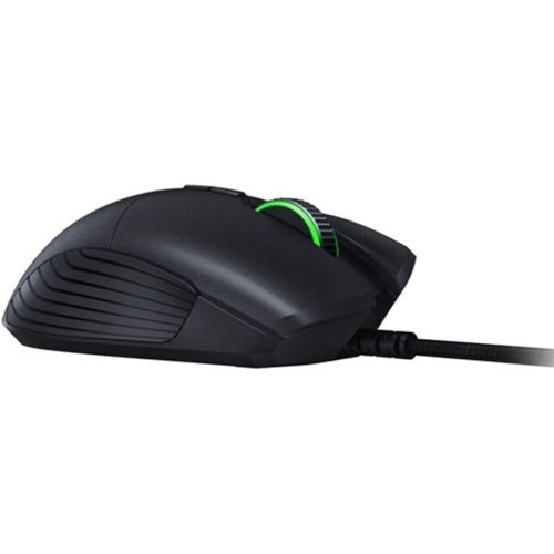 레이저 Razer Basilisk Gaming Mouse: 16,000 DPI Optical Sensor - Chroma RGB Lighting - 8 Programmable Buttons - Mechanical Switches - Customizable Scroll Resistance - Classic Black