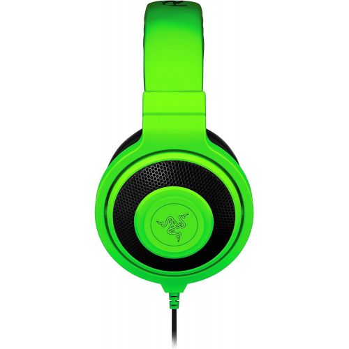 레이저 Razer RZ04-01380200-R3U1 Kraken Pro Analog Gaming Headset for PC, Xbox One and Playstation 4, Green