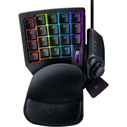 레이저 Razer Tartarus v2 Gaming Keypad - Classic Black & Sphex v2 Gaming Mouse Pad: Ultra-Thin Form Factor - Optimized Gaming Surface - Polycarbonate Finish