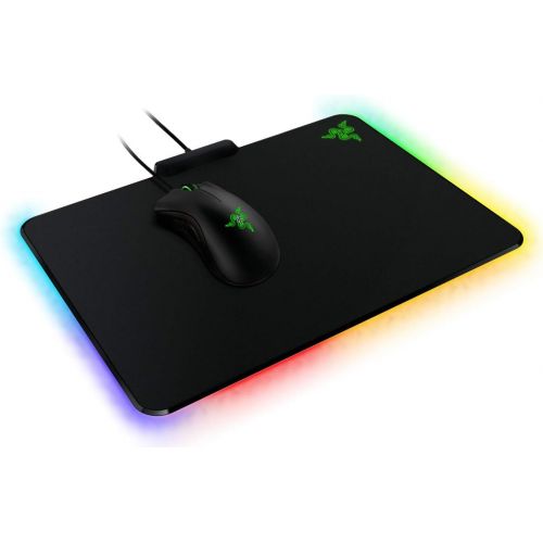 레이저 Razer Firefly Chroma Cloth Gaming Mouse Pad: Customizable Chroma RGB Lighting