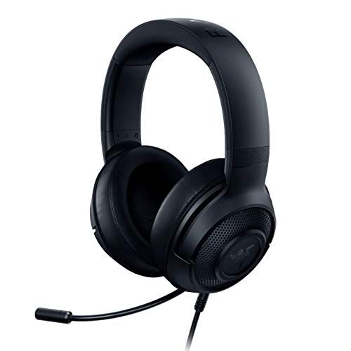 레이저 Razer Kraken X Lite Ultralight Gaming Headset: 7.1 Surround Sound - Lightweight Aluminum Frame - Bendable Cardioid Microphone - for PC, PS4, PS5, Switch, Xbox One, Xbox Series X &