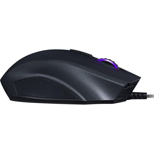 레이저 Razer RZ01-01610100-R3U1 Naga Chroma - Ergonomic RGB MMO Gaming Mouse- 12 Programmable Thumb Buttons & 16,000 Adjustible DPI