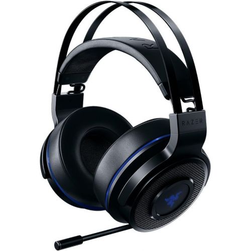 레이저 Razer Thresher Stereo Headset for PC,PS4, PS5: Lag-Free Wireless Connection - Retractable Digital Microphone - Custom Sound Control Dials - 16-Hour Battery Life