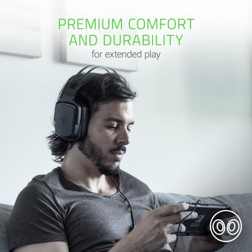 레이저 Razer Tiamat 2.2 V2 Virtual 7.1 Surround Sound Engine Analog Gaming Headset