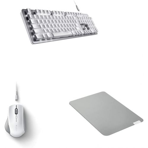 레이저 Razer Pro Type Wireless Mechanical Productivitity Keyboard + Pro Click Humanscale Wireless Mouse + Pro Glide Bundle