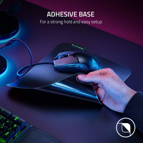 레이저 Razer Sphex V3 Hard Gaming Mouse Mat: Ultra-Thin Form Factor - Tough Polycarbonate Build - Adhesive Base - Small