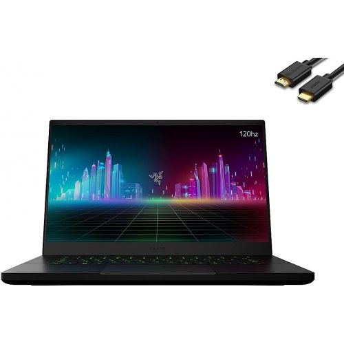 레이저 Latest Razer Blade 15 15.6 FHD 1080p 120Hz Gaming Laptop (Intel 6-Core i7-10750H(Beat i9-8950HK), GTX 1660 Ti, 16GB RAM, 512GB PCIe SSD, Chroma RGB Lighting, 2X Type-C, Black+ IST