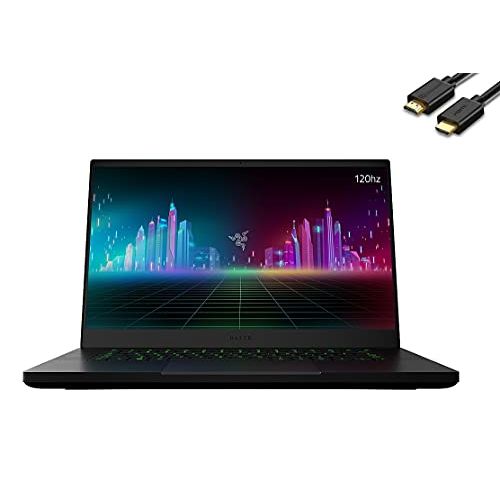 레이저 Latest Razer Blade 15 15.6 FHD 1080p 120Hz Gaming Laptop (Intel 6-Core i7-10750H(Beat i9-8950HK), GTX 1660 Ti, 16GB RAM, 512GB PCIe SSD, Chroma RGB Lighting, 2X Type-C, Black+ IST