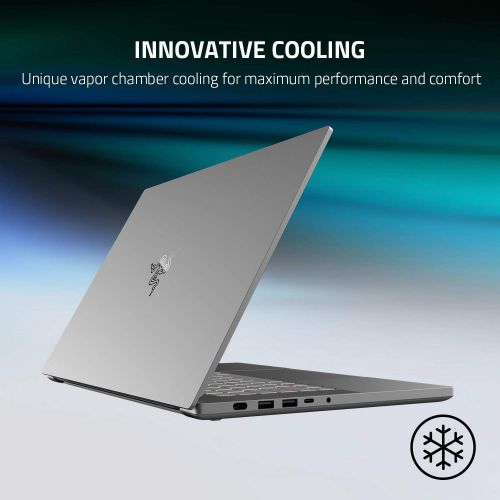 레이저 Razer Blade 15 Studio Edition Laptop 2020: Intel Core i7-10875H 8-Core, NVIDIA Quadro RTX 5000, 15.6” 4K OLED Touch, 32GB RAM, 1TB SSD, CNC Aluminum, Chroma RGB, Thunderbolt 3, Cre