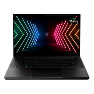 Razer Blade 15 Base Gaming Laptop 2021: Intel Core i7-10750H 6 Core, NVIDIA GeForce RTX 3060, 15.6 FHD 1080p 144Hz, 16GB, 512GB SSD - CNC Aluminum - Chroma RGB Lighting - Thunderbo