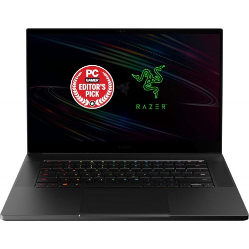 레이저 Razer Blade 15 Advanced Gaming Laptop 2020: Intel Core i7-10875H 8-Core, NVIDIA GeForce RTX 2080 SUPER Max-Q, 15.6” 4K OLED Touch, 16GB RAM, 1TB SSD, CNC Aluminum, Chroma, Thunderb