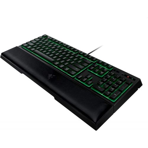 레이저 RAZER ORNATA EXPERT: Mecha-Membrane - Individually Backlit Mid-Height Keys - Leatherette Wrist Rest - Gaming Keyboard - Gaming Keyboard (RZ03-02041800-R3U1)