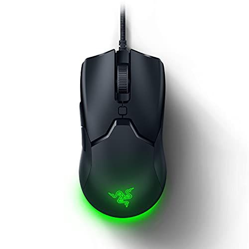 레이저 Razer Viper Mini Ultralight Gaming Mouse: Fastest Gaming Switches - 8500 DPI Optical Sensor - Chroma RGB Underglow Lighting - 6 Programmable Buttons - Drag-Free Cord - Classic Blac