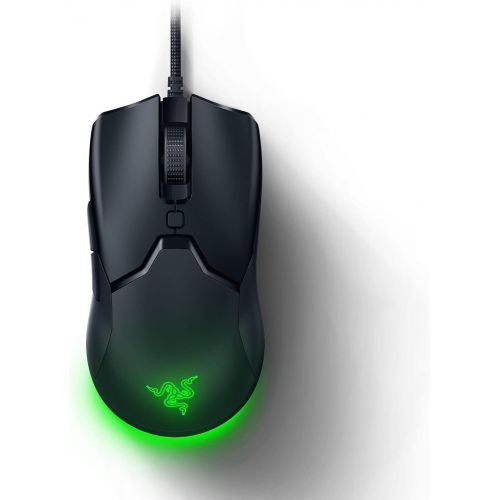 레이저 Razer Viper Mini Ultralight Gaming Mouse: Fastest Gaming Switches - 8500 DPI Optical Sensor - Chroma RGB Underglow Lighting - 6 Programmable Buttons - Drag-Free Cord - Classic Blac