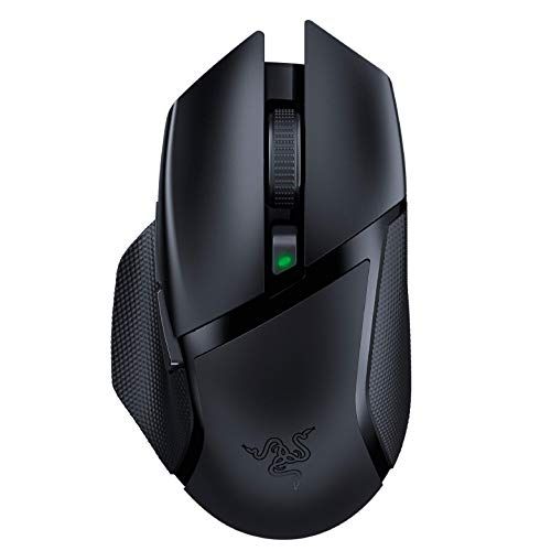 레이저 Razer Basilisk X HyperSpeed Wireless Gaming Mouse: Bluetooth & Wireless Compatible - 16K DPI Optical Sensor - 6 Programmable Buttons - 450 Hr Battery - Classic Black