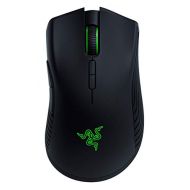 Razer Mamba Wireless Gaming Mouse: 16,000 DPI Optical Sensor - Chroma RGB Lighting - 7 Programmable Buttons - Mechanical Switches - Up to 50 Hr Battery Life