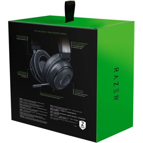 레이저 Razer Kraken X 7.1 Virtual Surround Sound Gaming Headset with Cross-Platform Compatibility