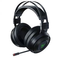Razer Nari Wireless 7.1 Surround Sound Gaming Headset: THX Audio - Auto-Adjust Headband & Swivel Cups - Chroma RGB - Retractable Mic - For PC, PS4 - Classic Black