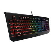 Razer BlackWidow Chroma: Clicky RGB Mechanical Gaming Keyboard - 5 Macro Keys - Razer Green Mechanical Switches (Tactile and Clicky)