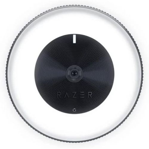 레이저 [아마존베스트]Razer Kiyo 1080p 30 FPS/720 p 60 FPS Streaming Webcam with Adjustable Brightness Ring Light, Built-in Microphone and Advanced Autofocus