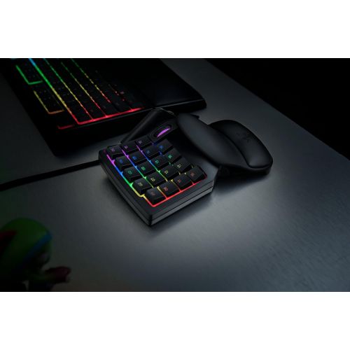 레이저 [아마존베스트]Razer Tartarus v2 Gaming Keypad: Mecha-Membrane Key Switches - 32 Programmable Keys - Customizable Chroma RGB Lighting - Programmable Macros - Classic Black