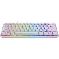 [아마존베스트]Razer Huntsman Mini 60% Gaming Keyboard: Fastest Keyboard Switches Ever - Clicky Optical Switches - Chroma RGB Lighting - PBT Keycaps - Onboard Memory - Mercury White