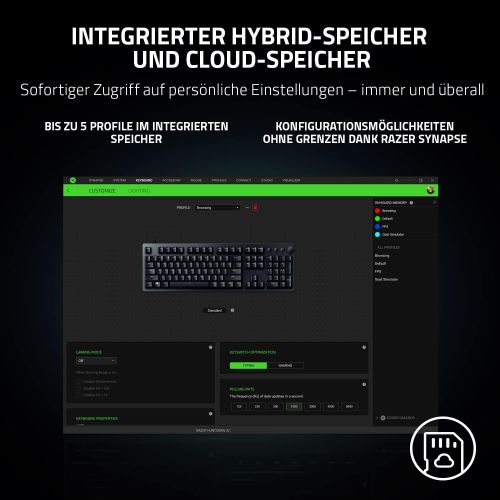 레이저 [아마존베스트]Razer Huntsman V2 Analogue  German Layout