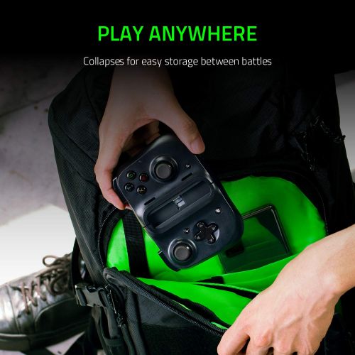 레이저 [무료배송]Razer Kishi Mobile Game Controller / Gamepad for Android USB-C: Xbox Game Pass Ultimate, xCloud, Stadia, GeForce NOW, Luna - Passthrough Charging - Low Latency Phone Controller Gri