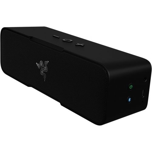 레이저 Razer Leviathan Mini: 10 Hour Battery Life - Bluetooth aptX Technology - Microphone with Clear Voice Capture Technology - Combo Play for Wireless Stereo Sound - Bluetooth Portable