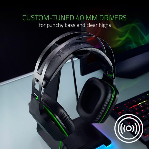 레이저 Razer Electra V2 USB: 7.1 Surround Sound - Auto Adjusting Headband - Detachable Boom Mic with In-Line Controls - Gaming Headset Works with PC & PS4