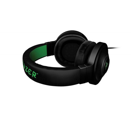 레이저 Razer Kraken Pro - Noise Isolating Analog Black Gaming Headset with Retractable Mic - Compatible with PC, Xbox One & Playstation 4