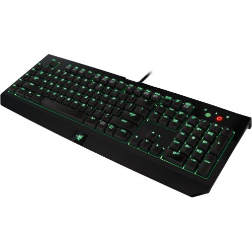 레이저 Razer BlackWidow Ultimate, Clicky Backlit Mechanical Gaming Keyboard, Fully Programmable - Cherry MX Blue Switches