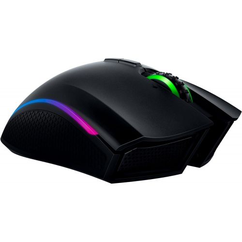 레이저 Razer Mamba Chroma - Professional Grade Esports WiredWireless Ergonomic Gaming Mouse - 16,000 DPI Sensor