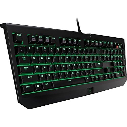 레이저 Razer BlackWidow Ultimate Stealth - Backlit Mechanical Gaming Keyboard - Fully Programmable - Tactile & Silent Razer Orange Switches