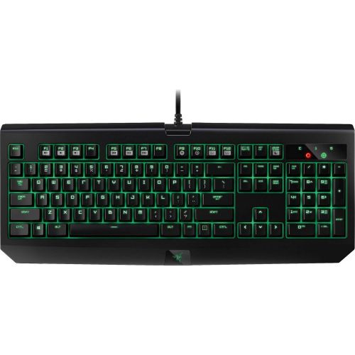 레이저 Razer BlackWidow Ultimate Stealth - Backlit Mechanical Gaming Keyboard - Fully Programmable - Tactile & Silent Razer Orange Switches