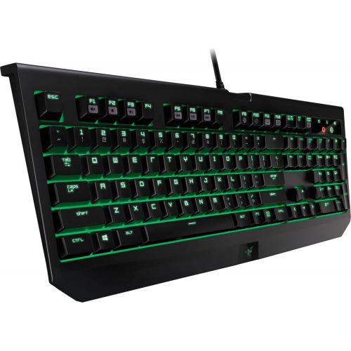 레이저 Razer BlackWidow Ultimate Stealth - Backlit Mechanical Gaming Keyboard - Fully Programmable - Tactile & Silent Razer Orange Switches