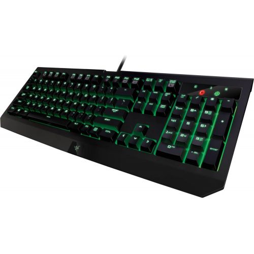 레이저 Razer BlackWidow Ultimate Stealth - Backlit Mechanical Gaming Keyboard - Fully Programmable - Tactile & Silent Razer Orange Switches