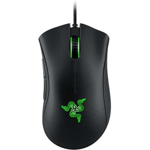 레이저 Razer DeathAdder Chroma - Multi-Color Ergonomic Gaming Mouse - 10,000 DPI Sensor - Comfortable Grip - Worlds Most Popular Gaming Mouse