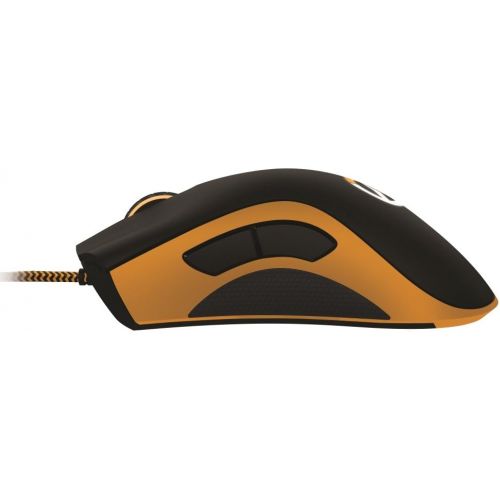 레이저 Razer DeathAdder Chroma Overwatch Edition - Chroma Enabled RGB Ergonomic Gaming Mouse - Worlds Most Precise Sensor - Comfortable Grip - The Esports Gaming Mouse