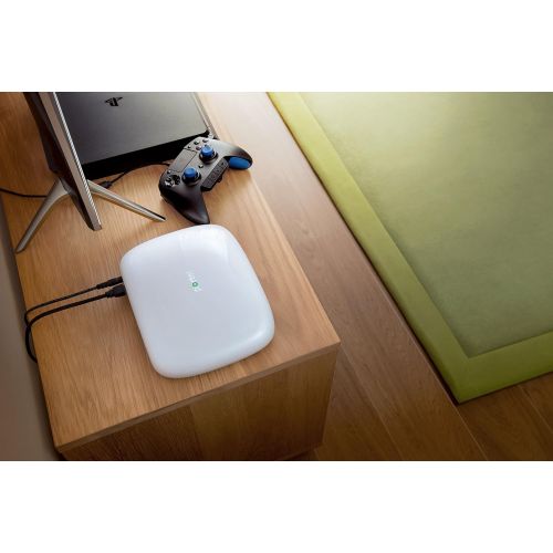 레이저 Razer Portal Mesh Wi-Fi Router  Reliable, high-performance wireless ready for gaming. Unique DFS Spectrum usage to eliminate congestion. Advanced Mesh Wi-Fi covers whole home.