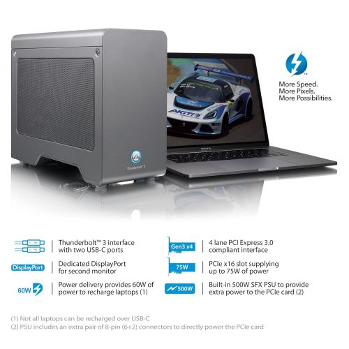 레이저 Akitio Node Pro (Thunderbolt3 MacOS and Windows Certified)