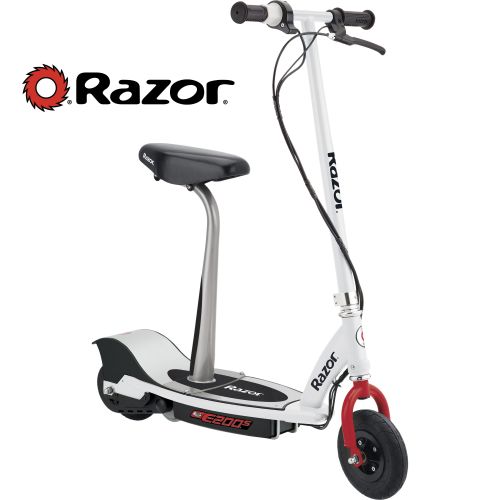 레이져(Razor) Razor E200S Electric Scooter - WhiteRed
