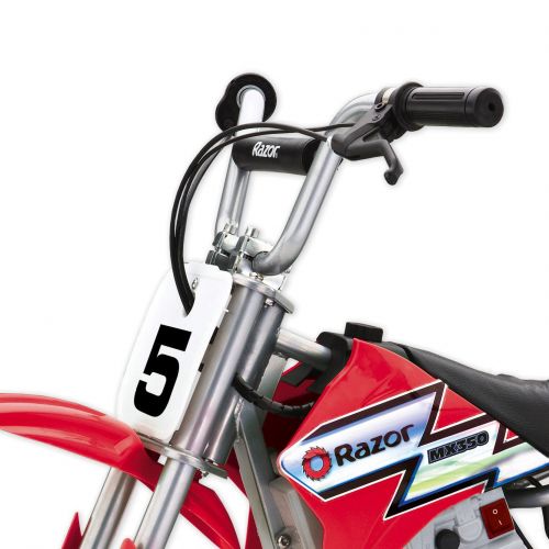 레이져(Razor) Razor MX350 Dirt Rocket Kids Electric Toy Motocross Motorcycle Dirt Bike, Red