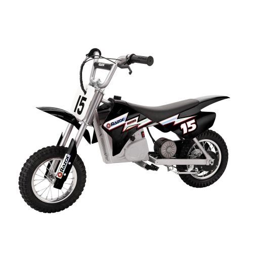 레이져(Razor) Razor MX400 Dirt Rocket 24V Electric Toy Motocross Motorcycle Dirt Bike, Black