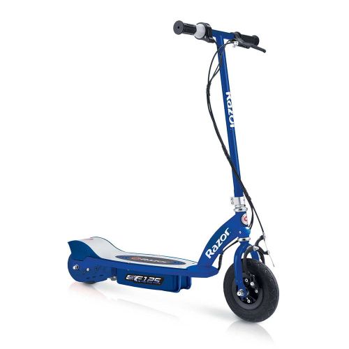 레이져(Razor) Razor E125 Motorized 24-Volt 10 MPH Rechargeable Kids Electric Scooter, Blue