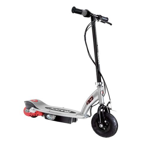 레이져(Razor) Razor E125 Motorized 24 Volt Rechargeable Battery Kids Electric Scooter, Black