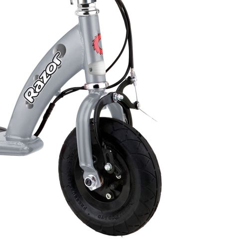 레이져(Razor) Razor E100 Kids Motorized Electric Powered Ride On Scooter, Silver (2 Pack)