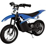 Razor MX125 Dirt Rocket Electric-Powered Bike with Authentic Motocross Geometry, Rear-Wheel Drive,100-watt, high-Torque, Chain-Driven Motor, for Kids 7+, Blue